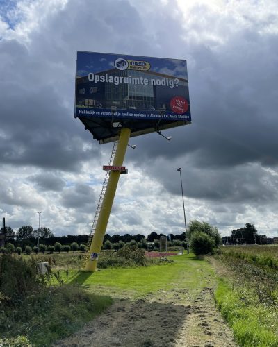 Billboard reclamemast Alkmaar